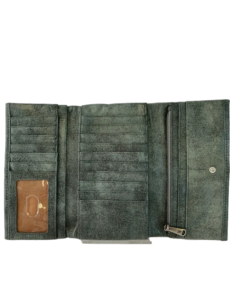 Hobo Silver & Gray Wallet