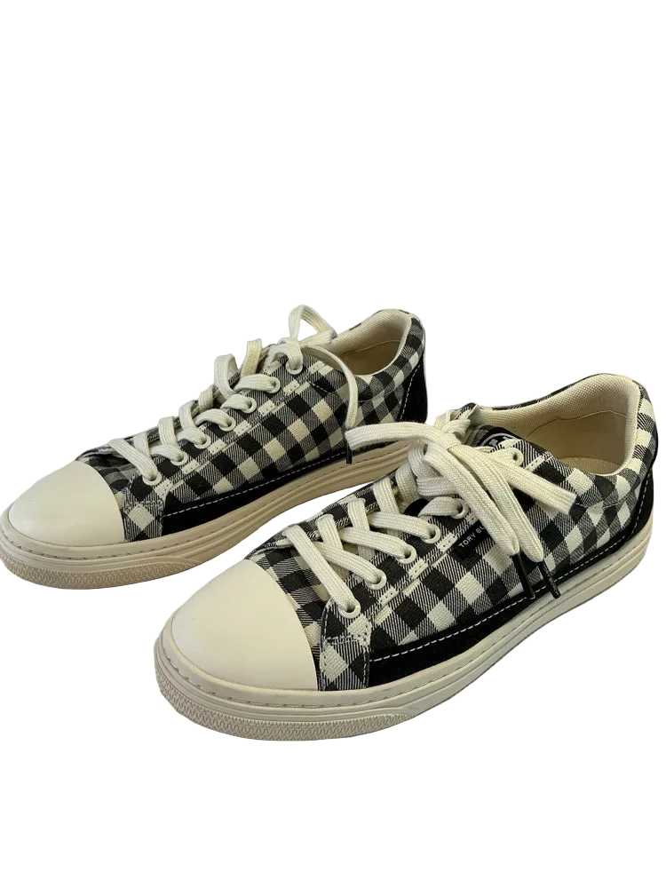 Tory Burch Shoe Size 8.5 Black & White Sneakers
