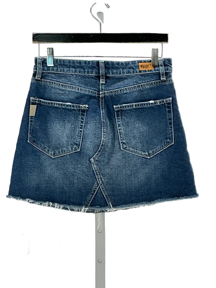 Paige Size 27 Blue Skirt