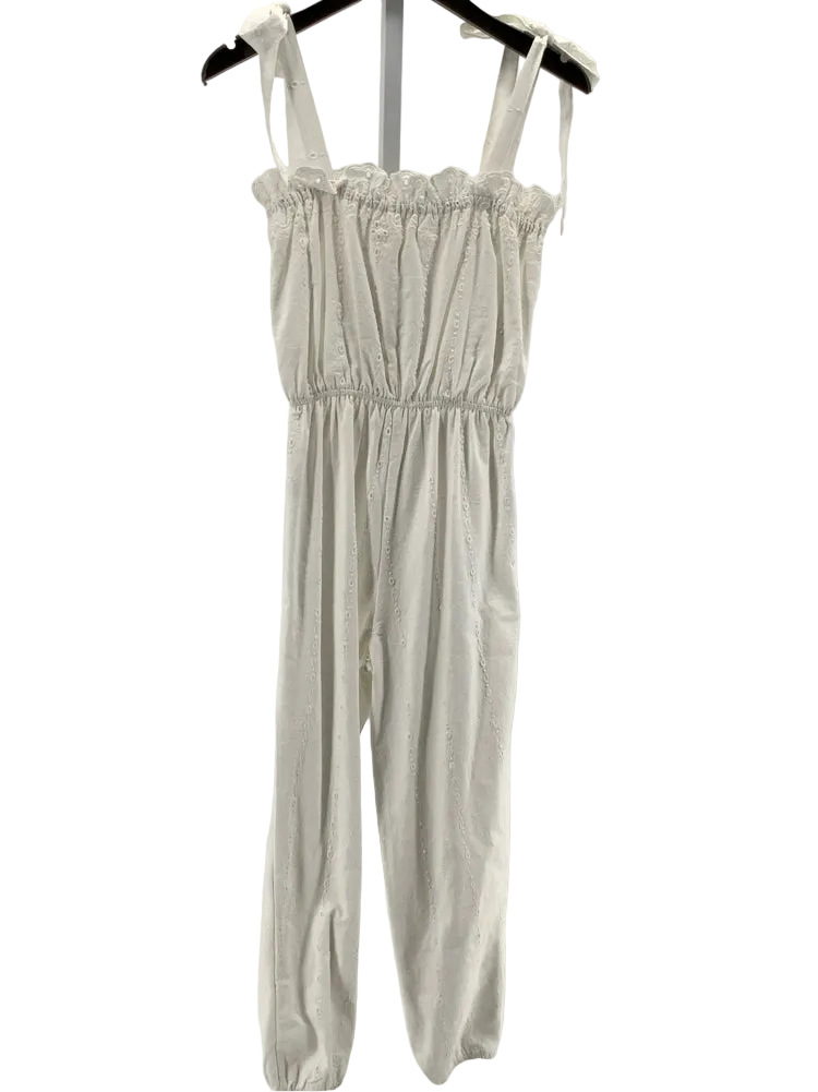 Salt water Luxe Size S White Hank Jumpsuit
