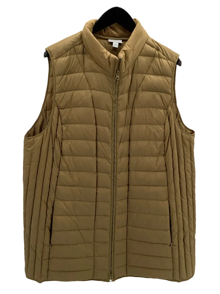 JJill Size 2X Tan Vest