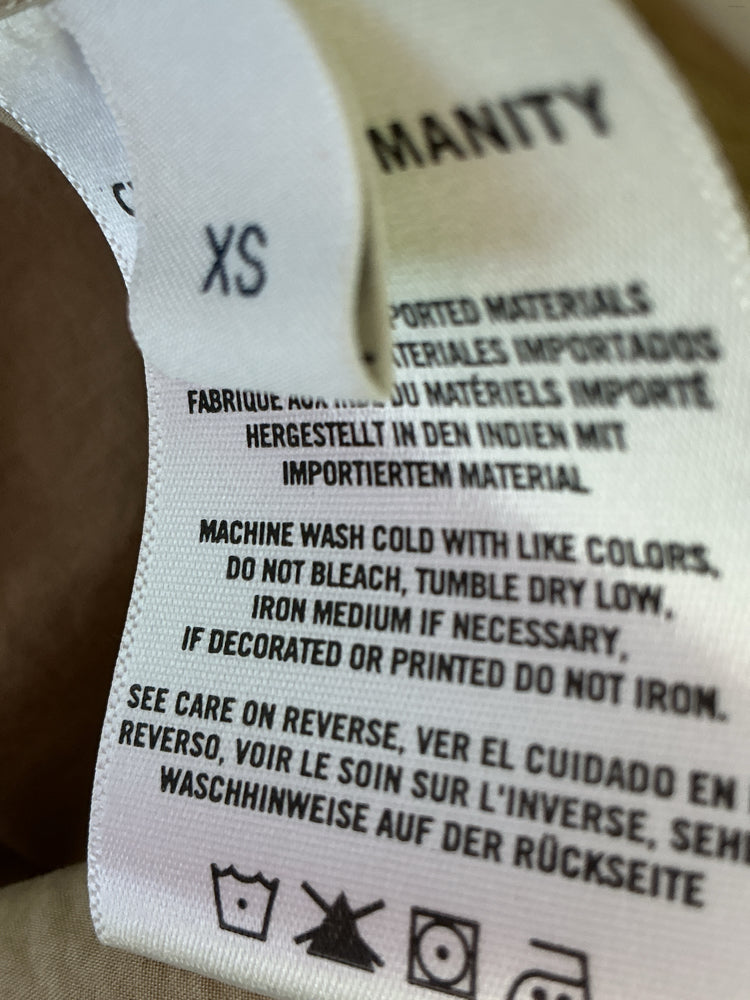 Citizens of Humanity Size XS Tan Shirt