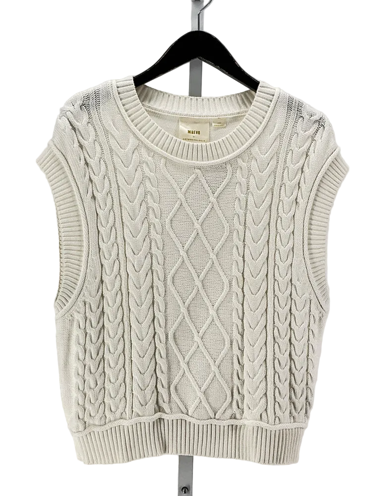 Maeve Size L White Sweater