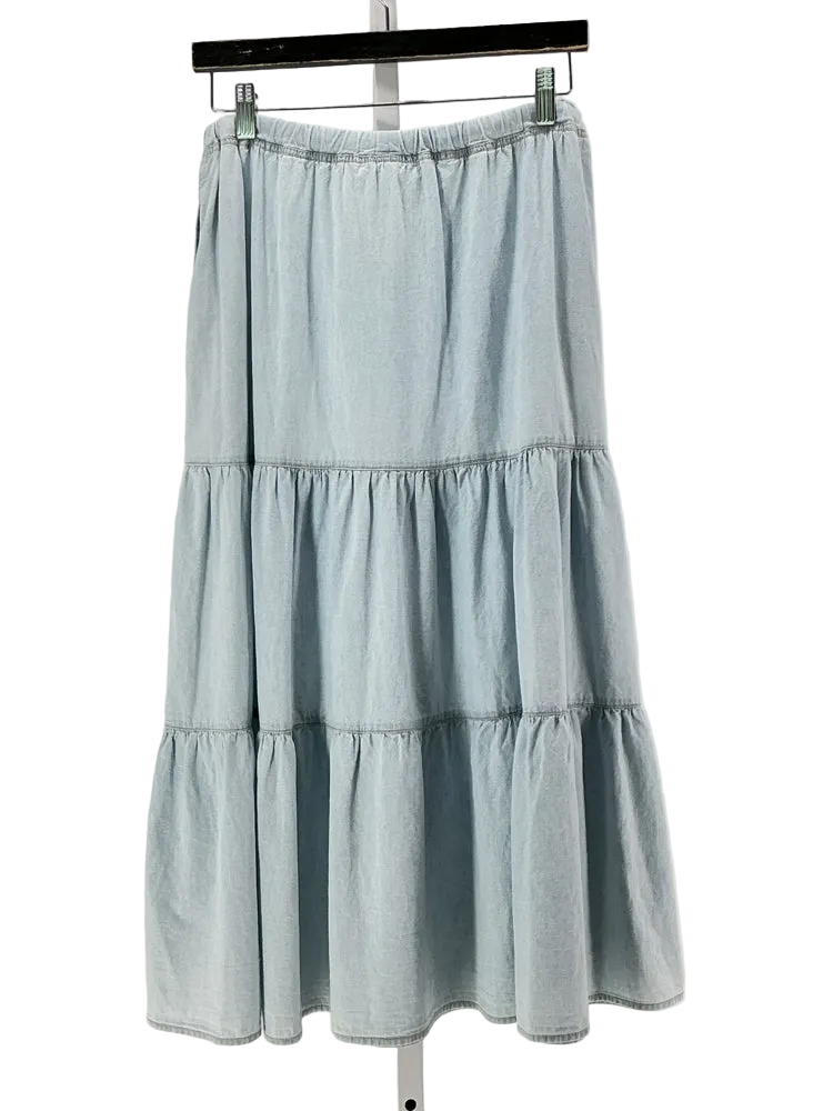 Velvet by Graham Spencer Size XS Blue Skirt