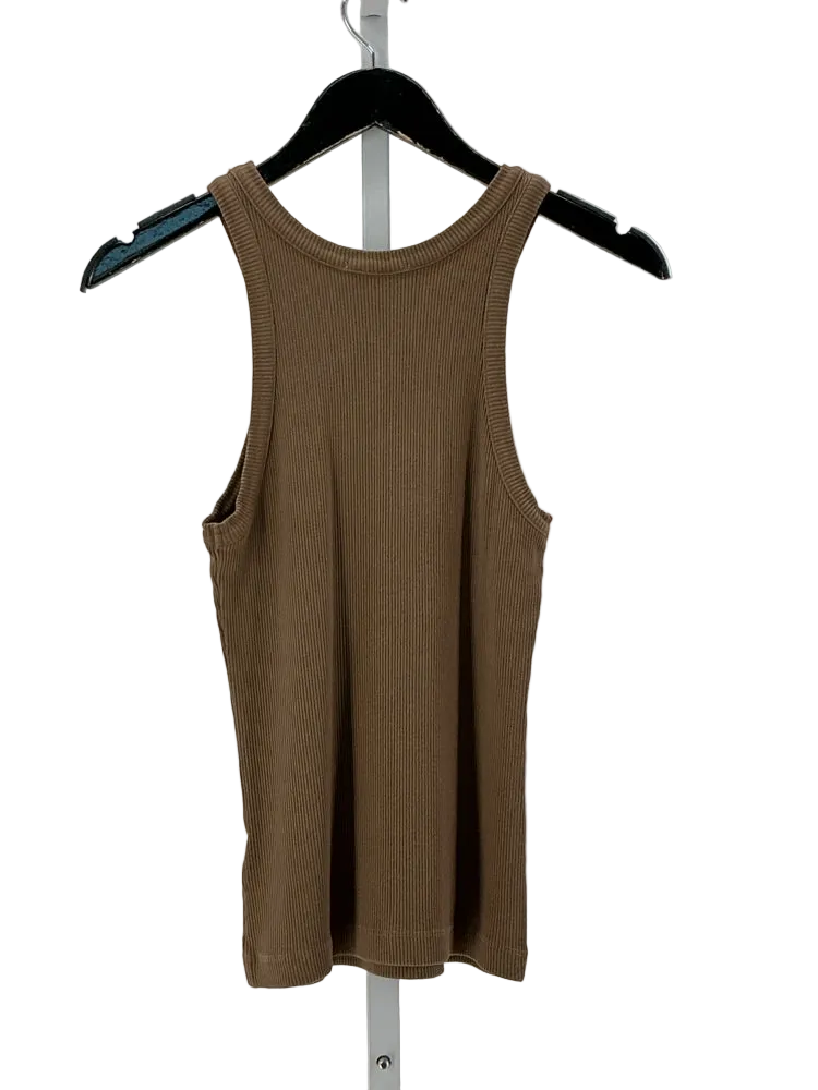 AgoldE Size M Brown Tank Top