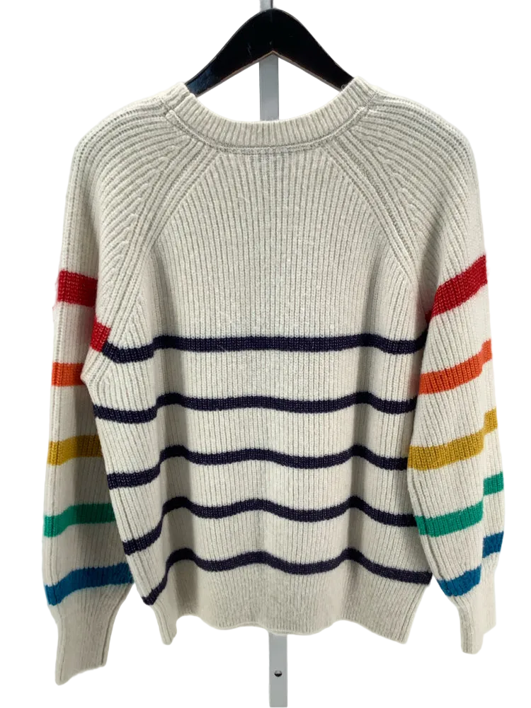 Joules Size 14 Cream multi Sweater