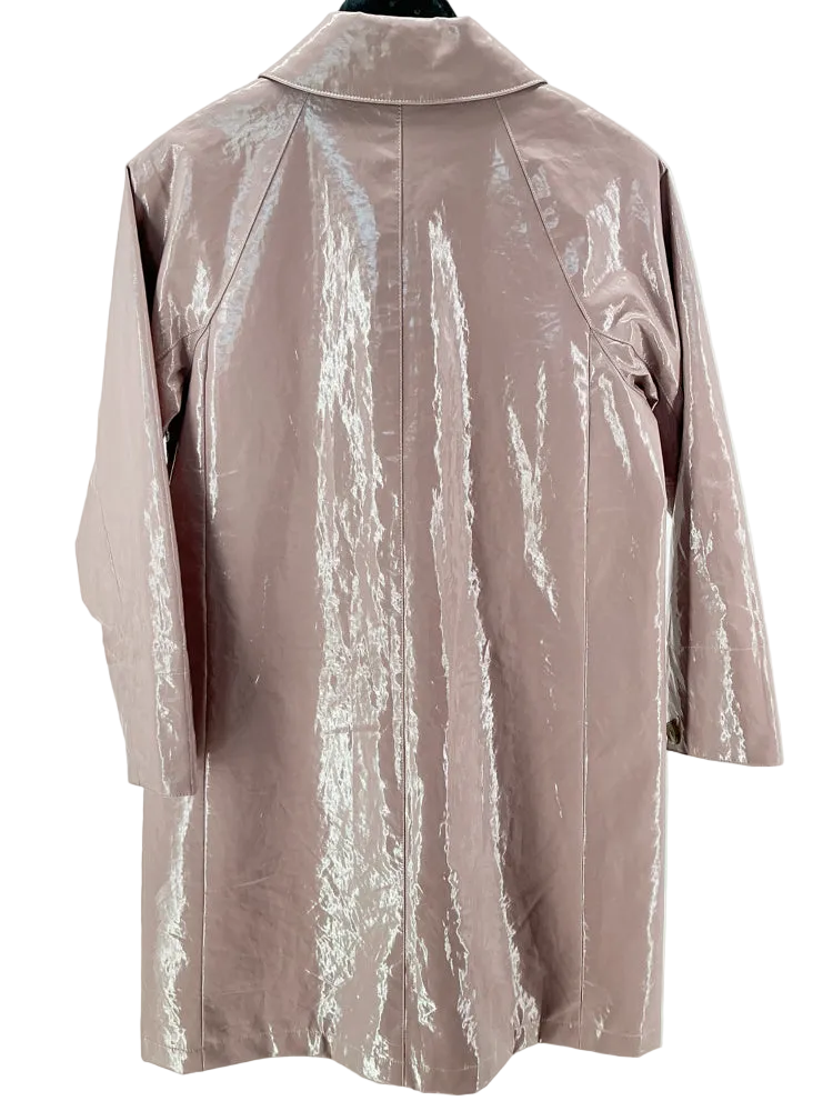 JCrew Collection Size XS Pink Endo Trench Jacket
