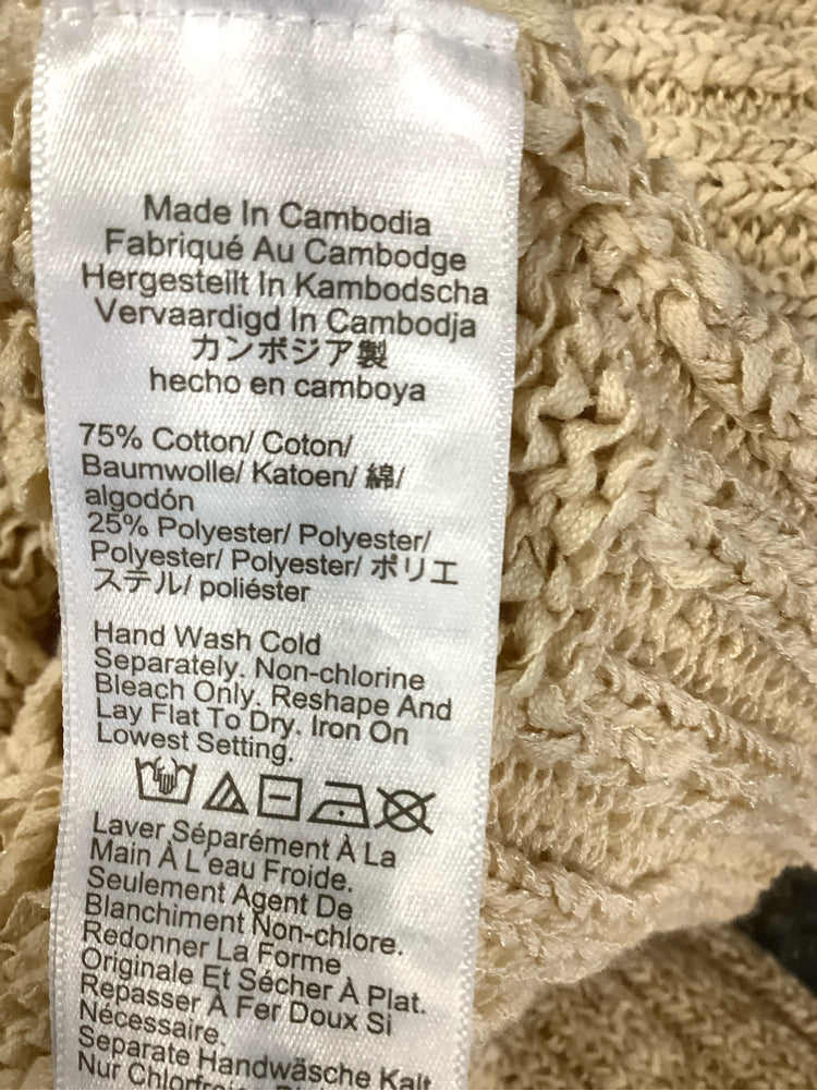 Jcrew Size XS Tan Montauk Cardigan
