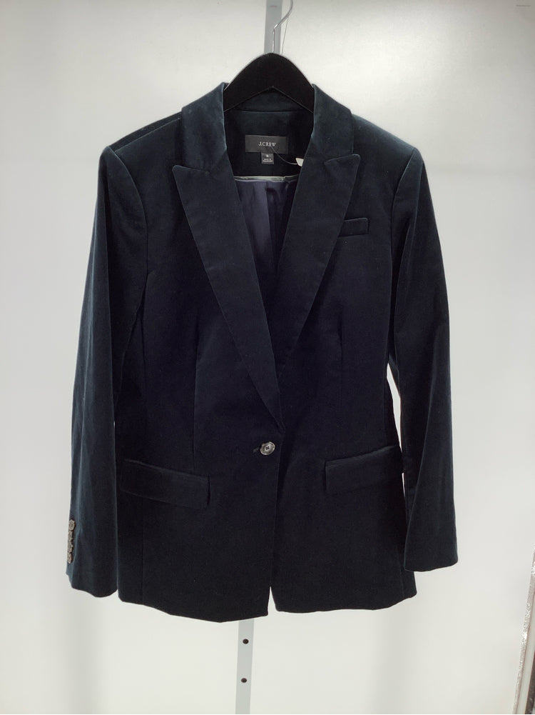 Jcrew Size 8 Dark Green Blazer