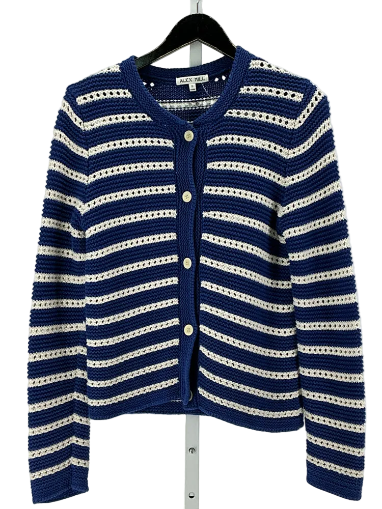 Alex Mill Size S Blue & White Sweater