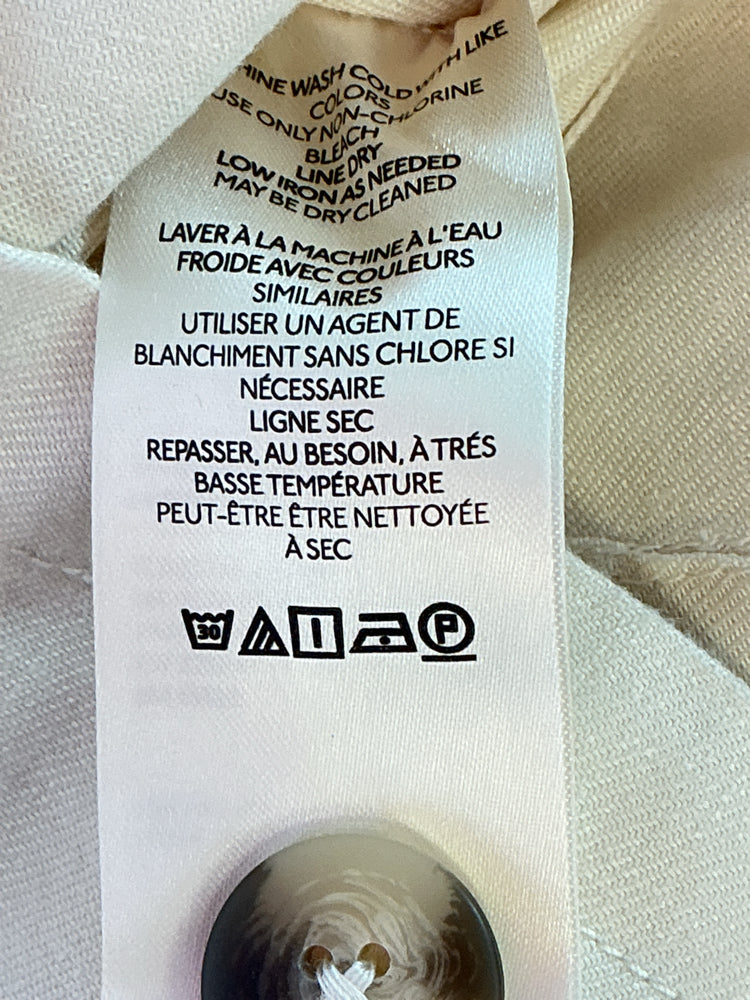 Maeve Size 28 Cream Shorts