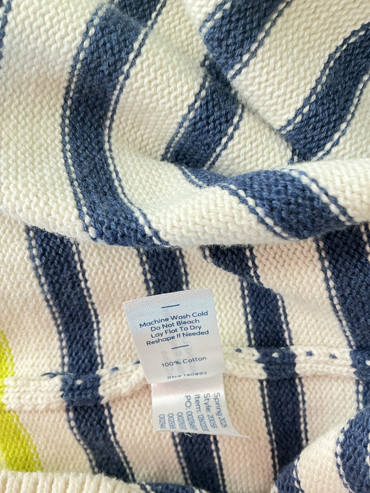 Marine Layer Size S Blue & White Sweater