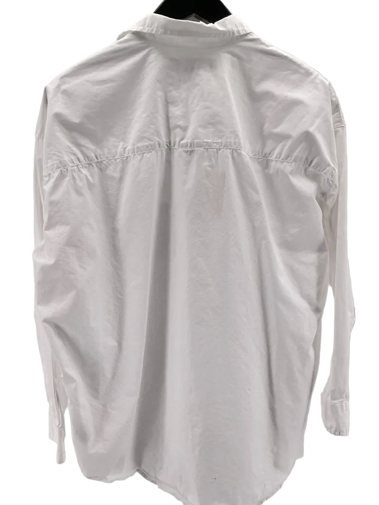 Frank & Eileen Size XXS White Shirley Shirt