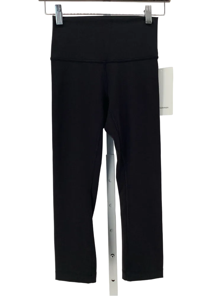 lululemon Size 2 Black Wunder Under Leggings
