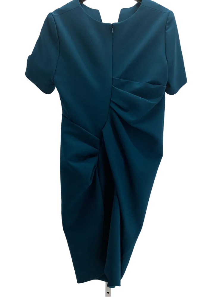 Oscar de la Renta Size 12 Teal Dress