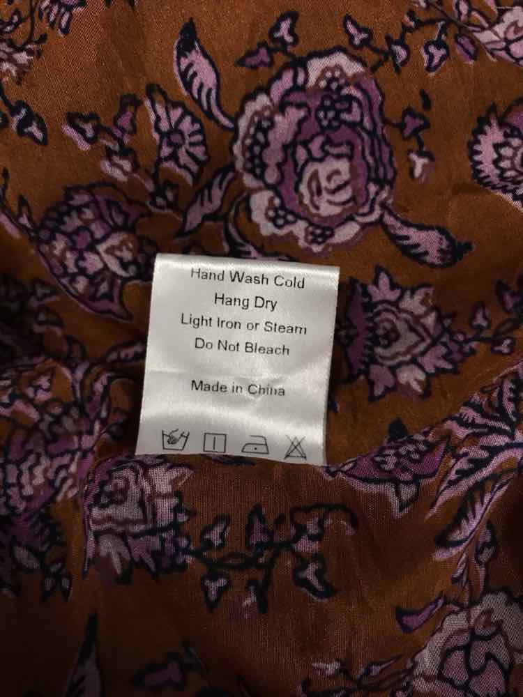 Xirena Size XS Brown Multi Lea Dress