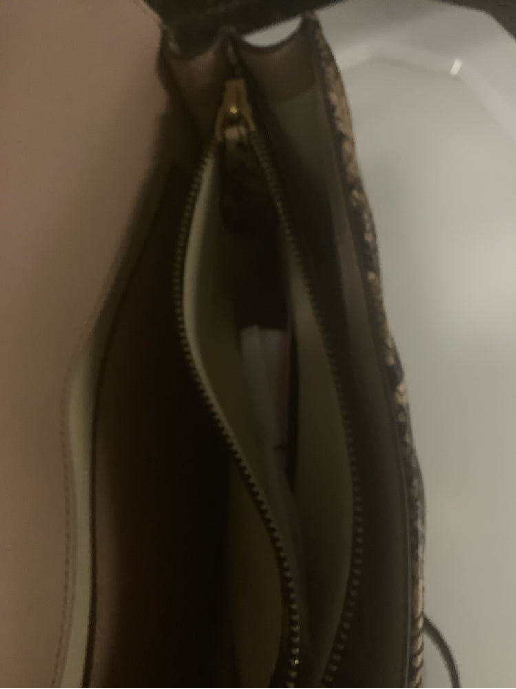 Pinko Brown & Tan Love Bag Handbags