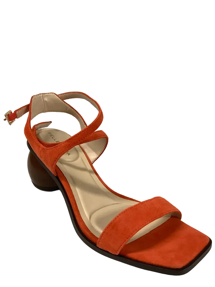 Pelle Moda Shoe Size 7 Orange Laika Heels