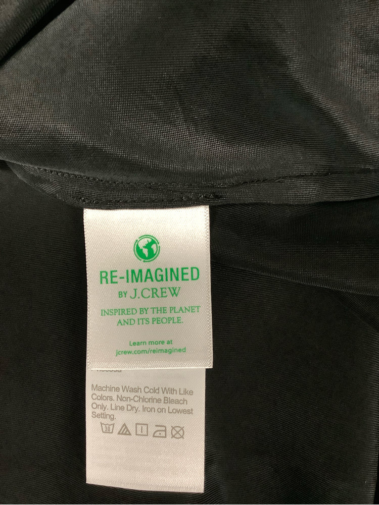 Jcrew Size 8 Black Gwyneth Dress