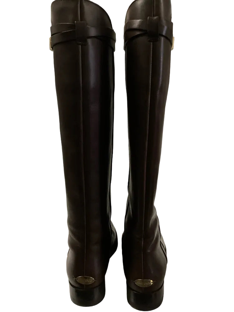 Jimmy Choo Shoe Size 6.5/7 Brown Boots