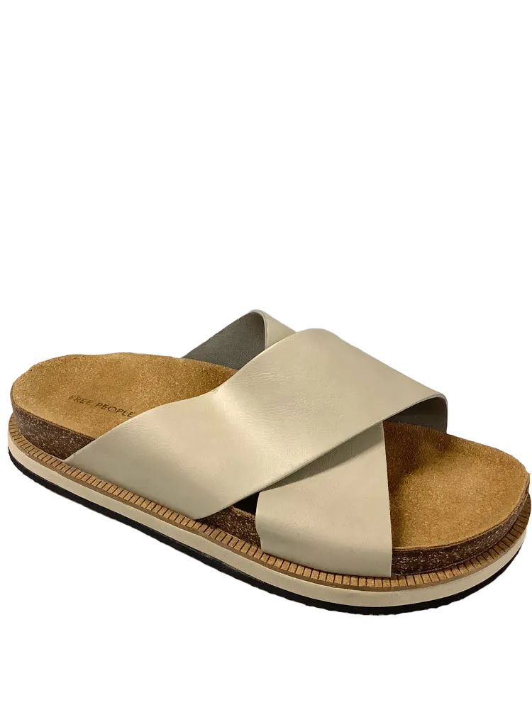 Free People Shoe Size 9 Tan Slides