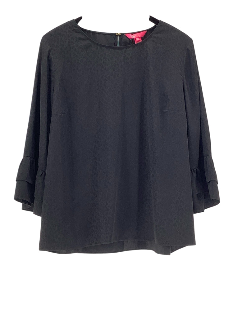 Lilly Pulitzer Size XL Black Shirt