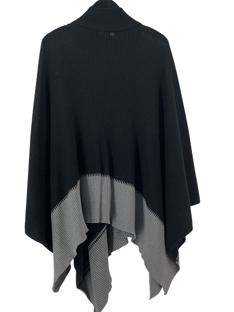 lululemon Size One Size Black & Gray Poncho
