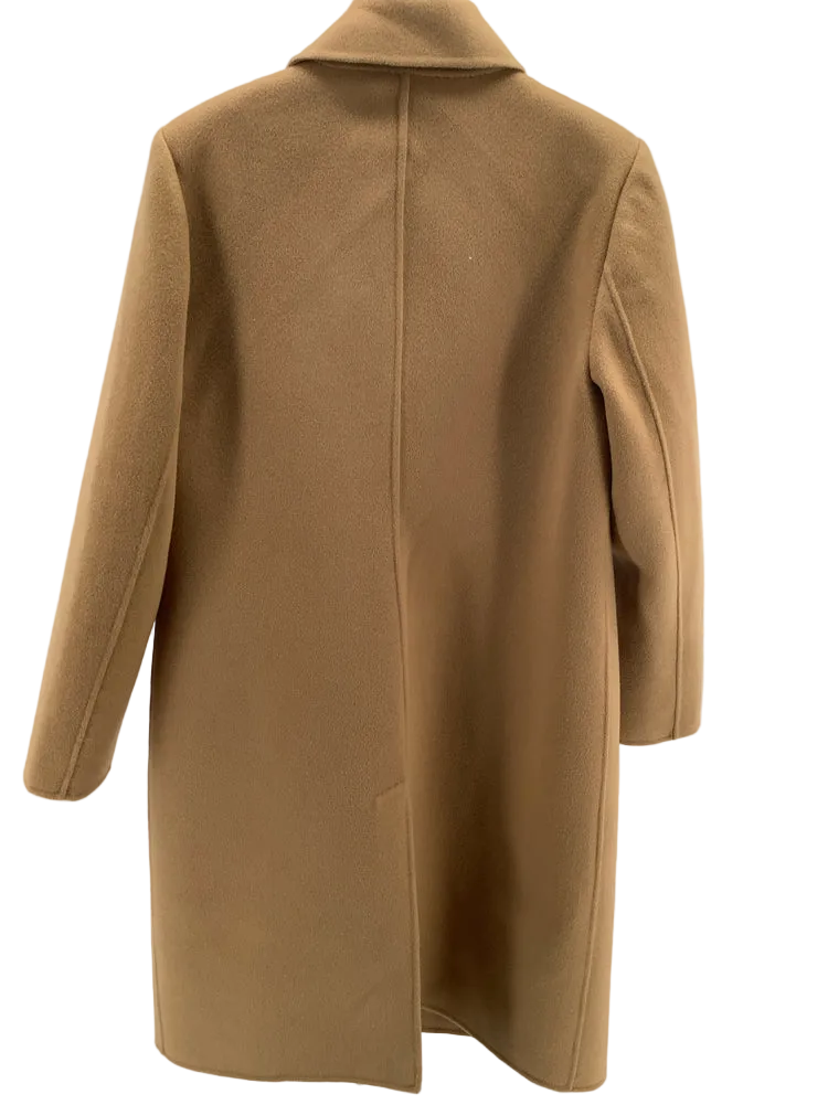 Chicos Size M Tan Coat