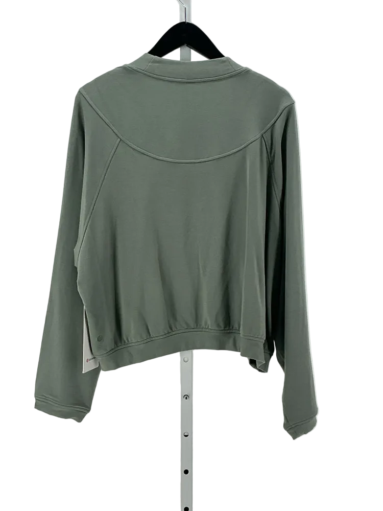 lululemon Size XL Green Cardigan