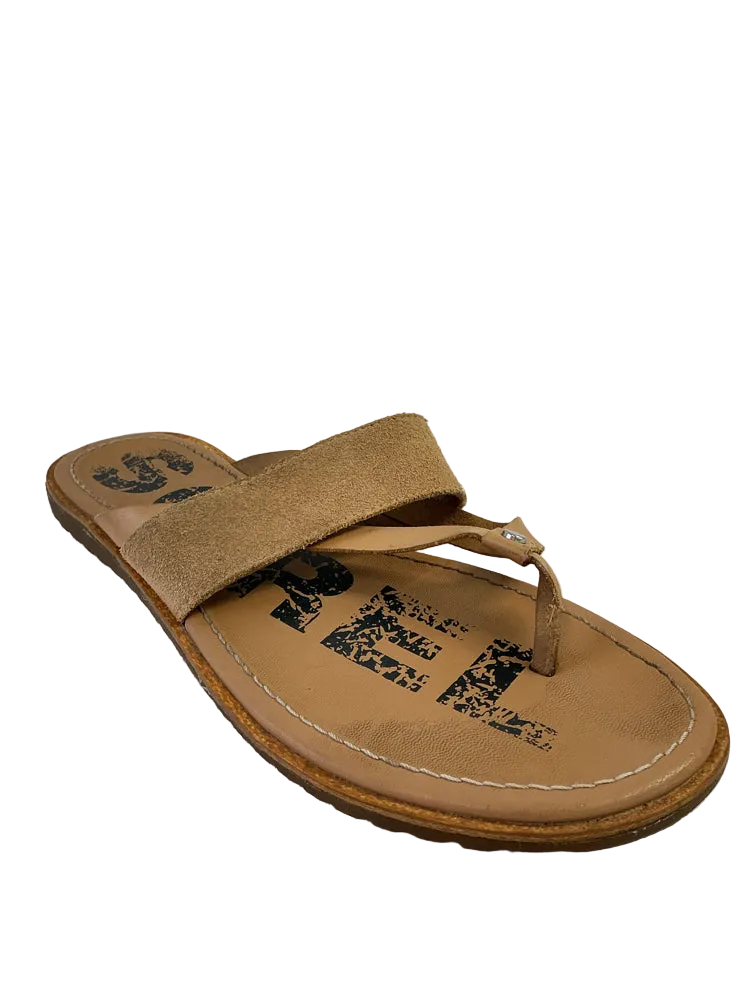 Sorel Shoe Size 6.5 Tan Sandals