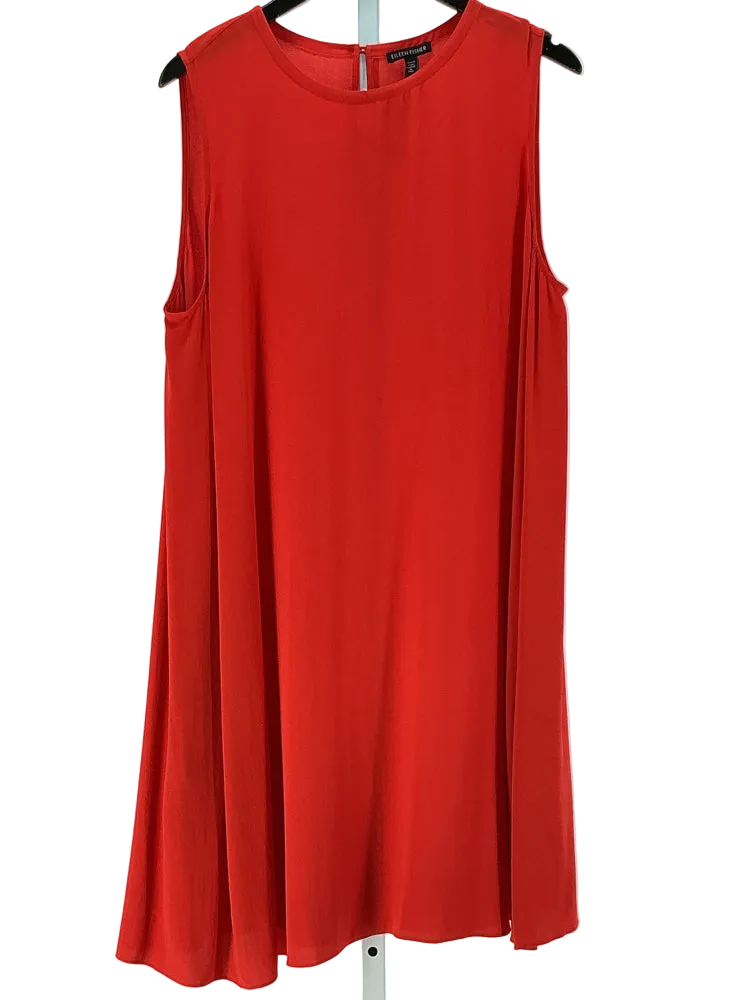 Eileen Fisher Size L Red Dress
