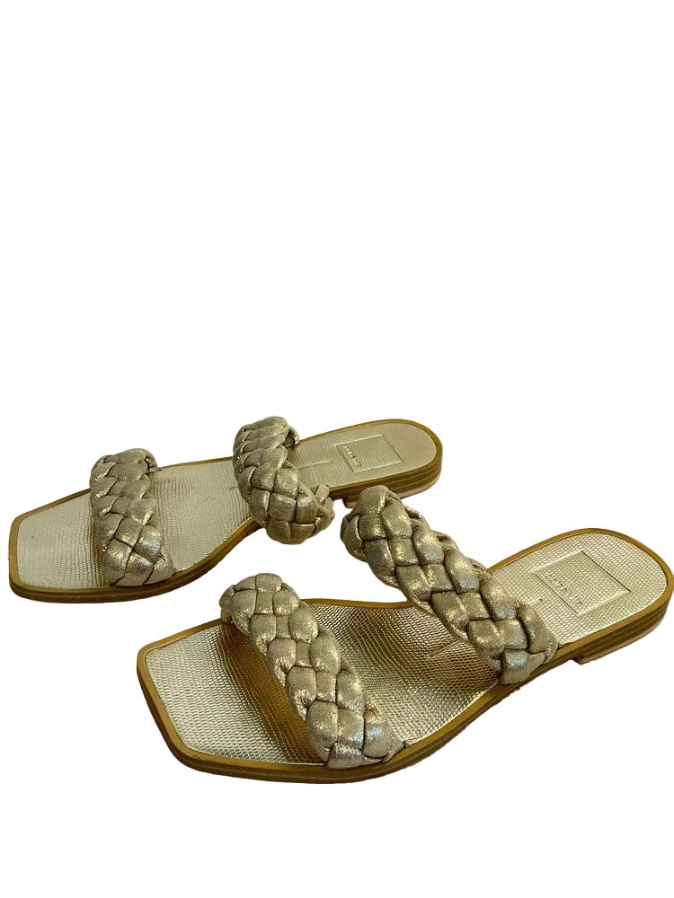 Dolce Vita Shoe Size 6.5 Gold Sandals