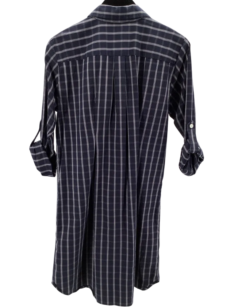 Karen Kane Size M Navy & white Dress