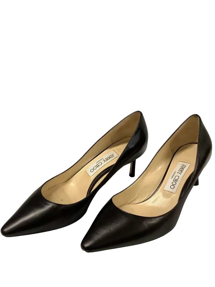 Jimmy Choo Shoe Size 7.5 Black Heels