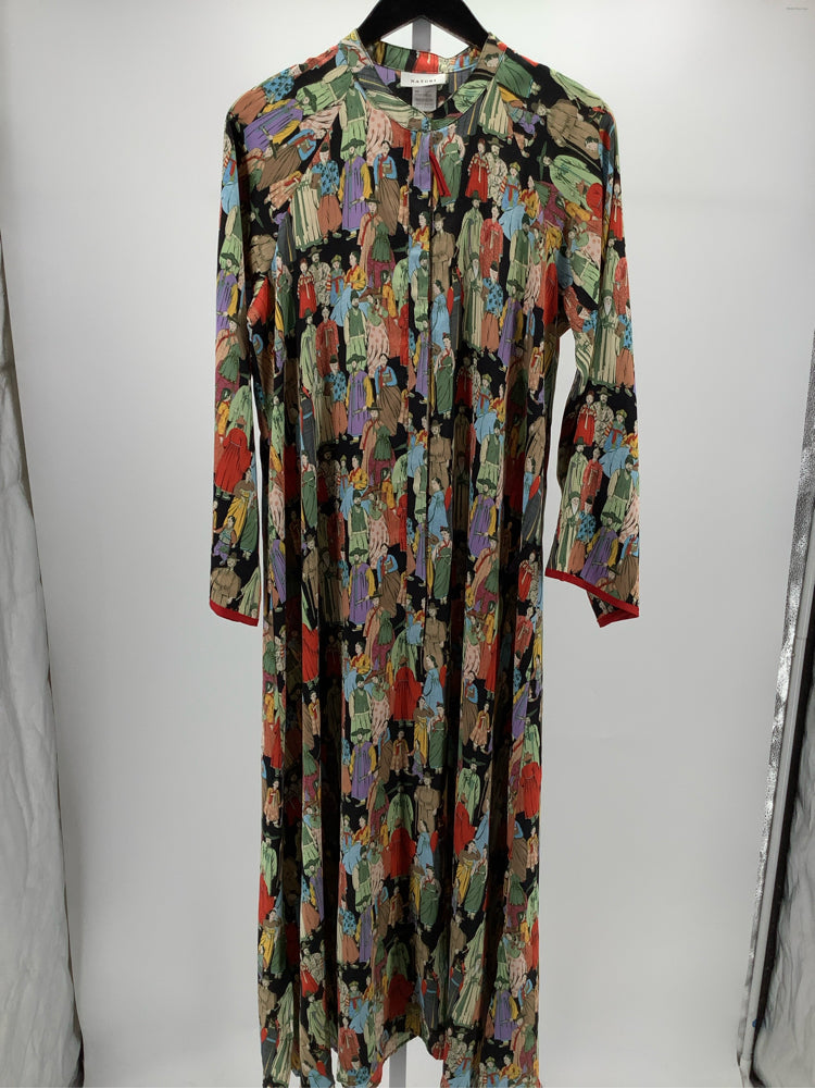 Natori Size M Black multi Kaftan