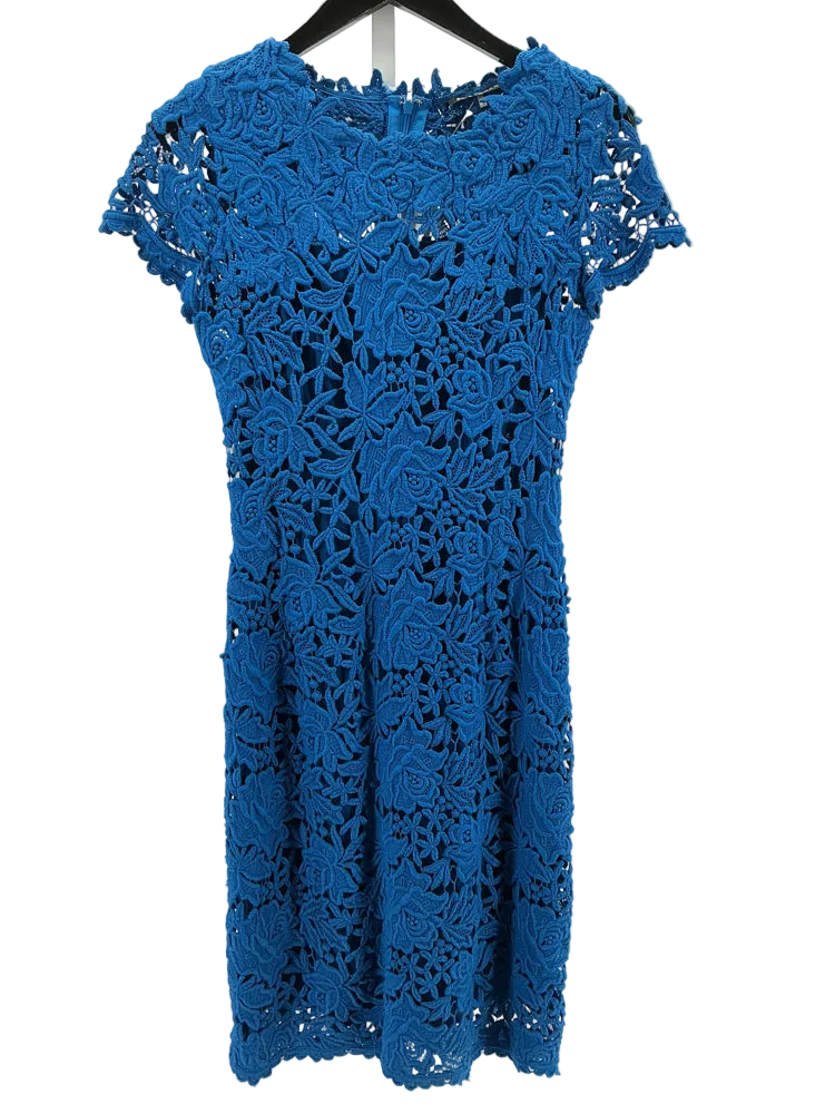 Elie Tahari Size 0 Blue Dress
