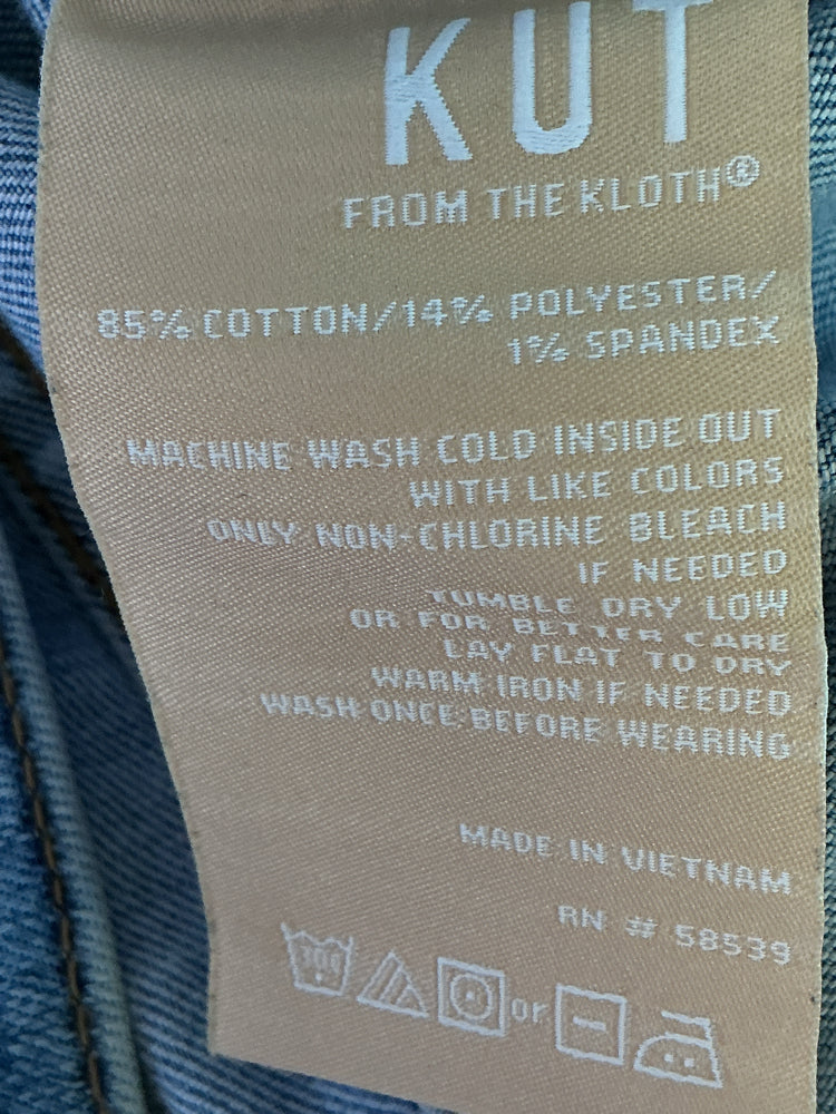 Kut from the Kloth Size 36 Denim Jacket