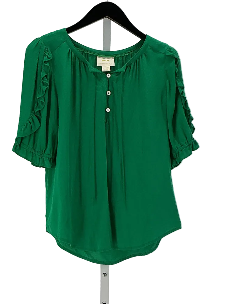 Maeve Size 2 Green Shirt