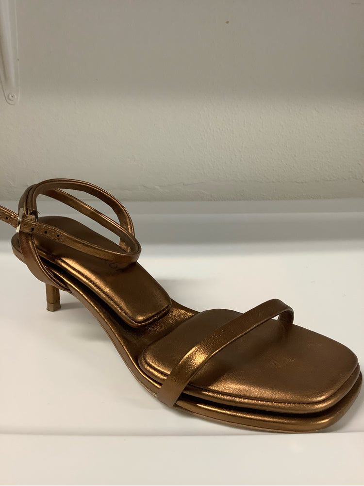 Tamara Mellon Shoe Size 7 Bronze Heels