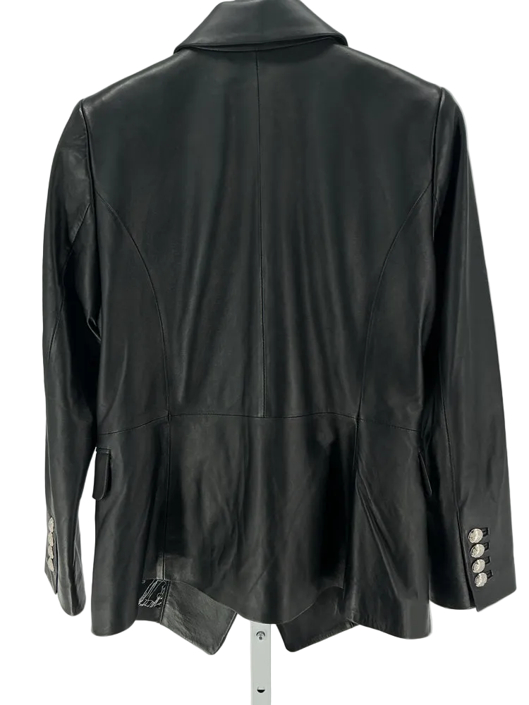 White House Black Market Size 6 Black Jacket