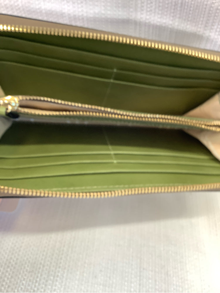 Orla Kiely Navy & Tan Wallet