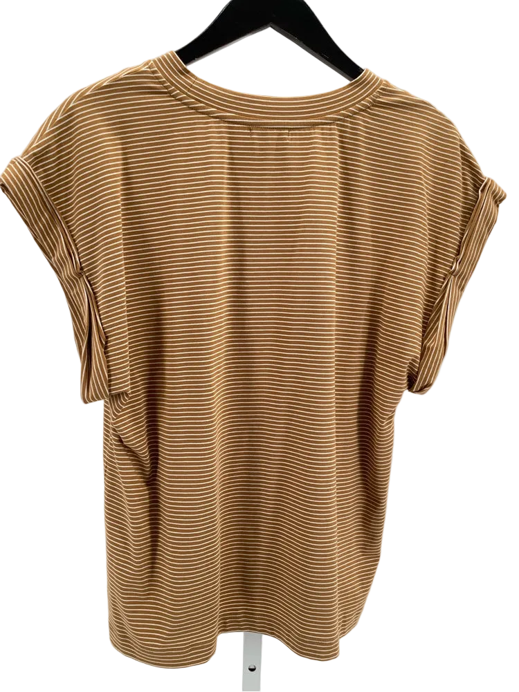 Pistola Size XL Brown & white Shirt