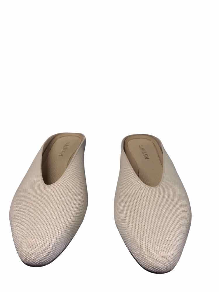 Rothy's Shoe Size 9.5 Cream Almond Demi Mules