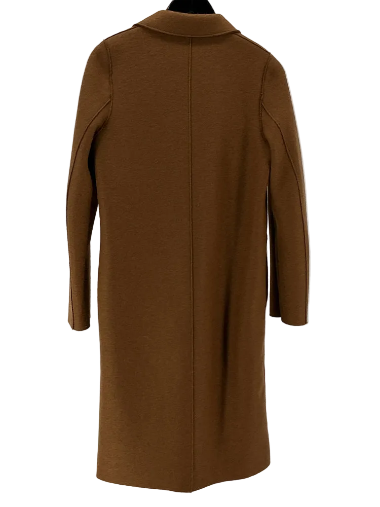 Harris Wharf London Size 6 Camel Coat