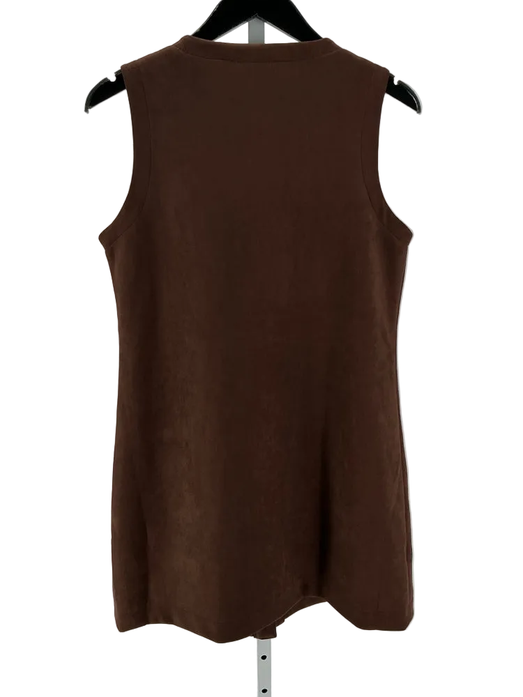 Evereve Size M Brown Dress