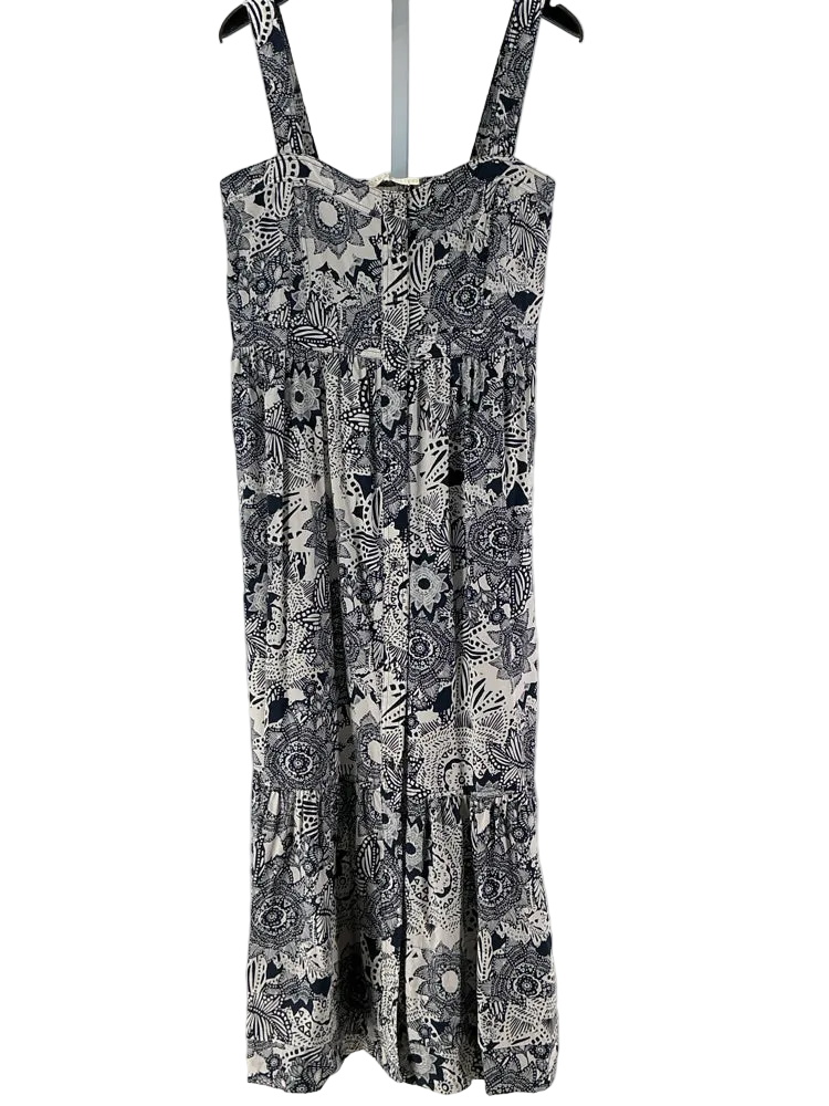 Marie Oliver Size M Navy & white Dress