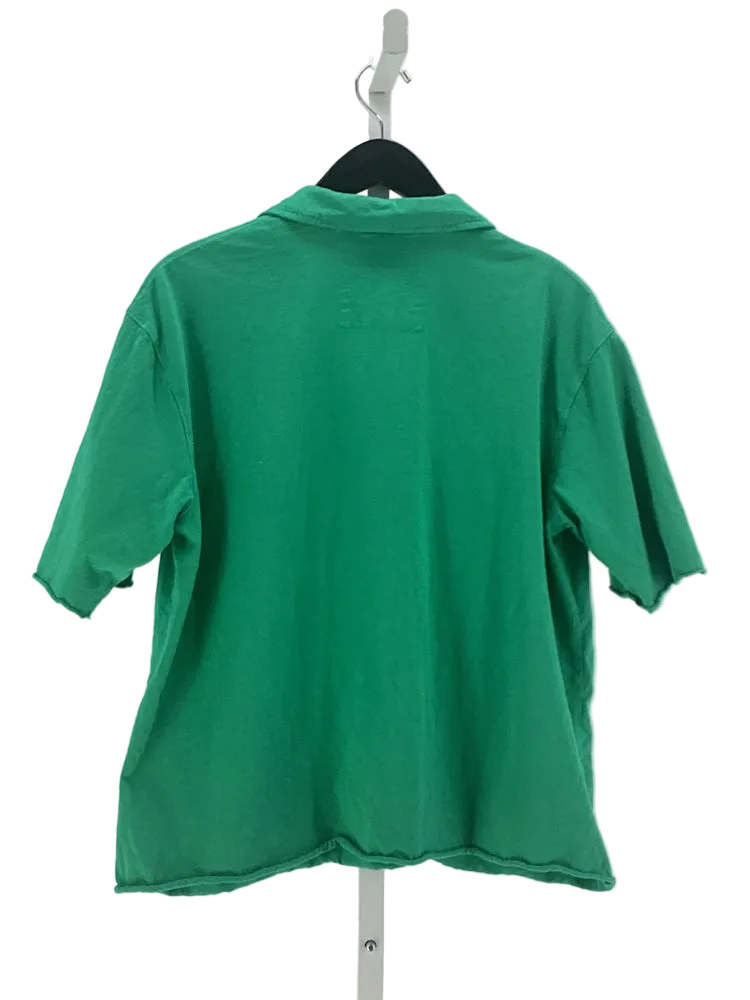 Frank & Eileen Size M Green Shirt