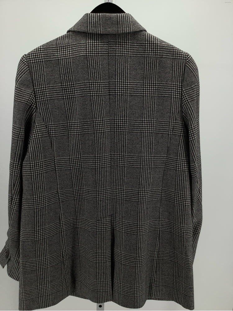 Talbots Size 4 Black & White Blazer