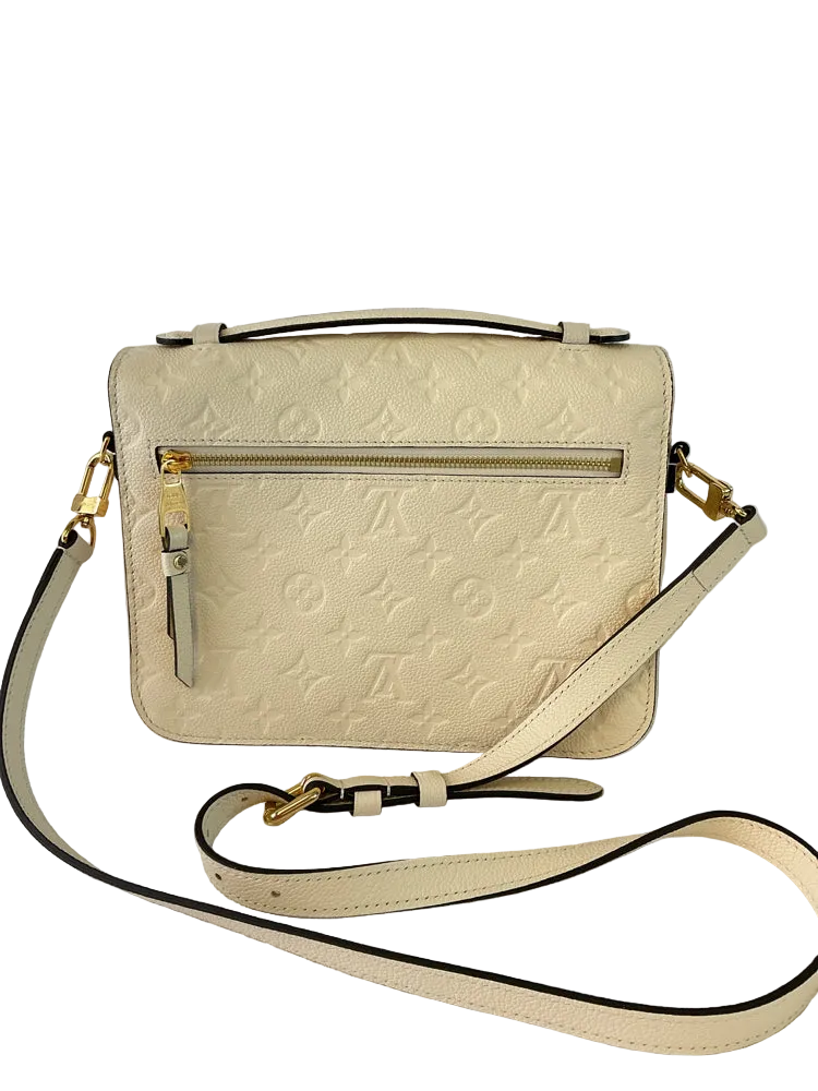 Louis Vuitton Cream Pochette Metis Handbags