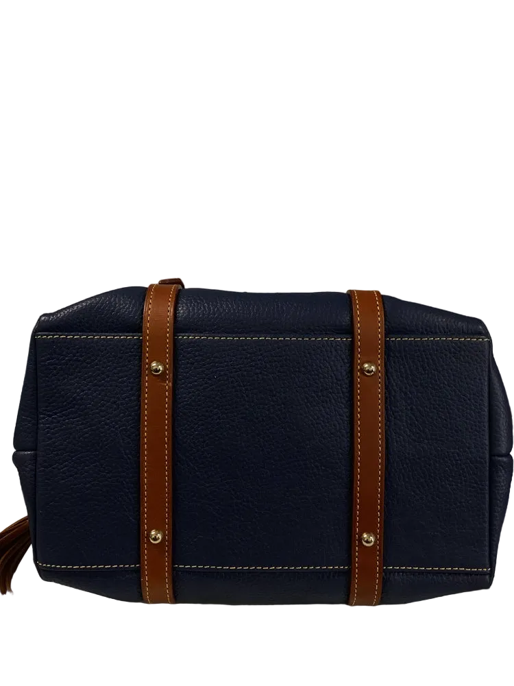 Dooney & Bourke Navy Bristol Satchel Handbags